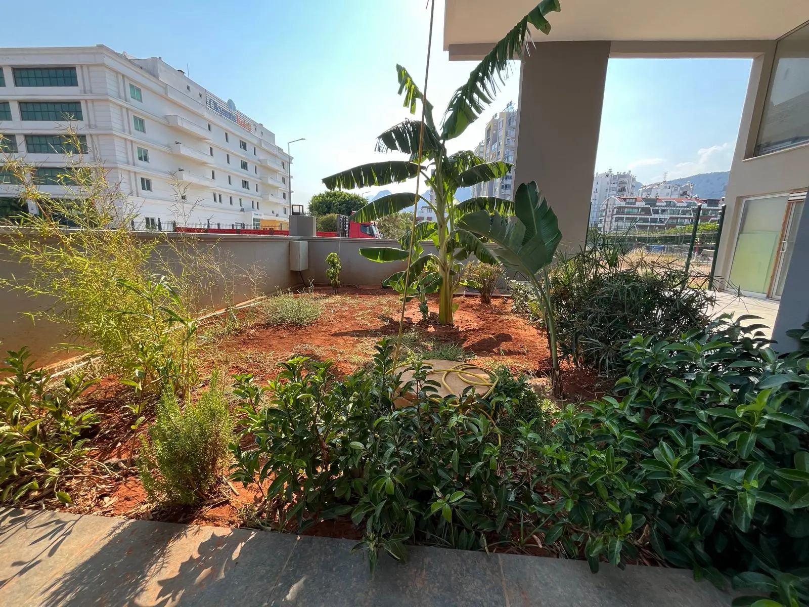 Garden area